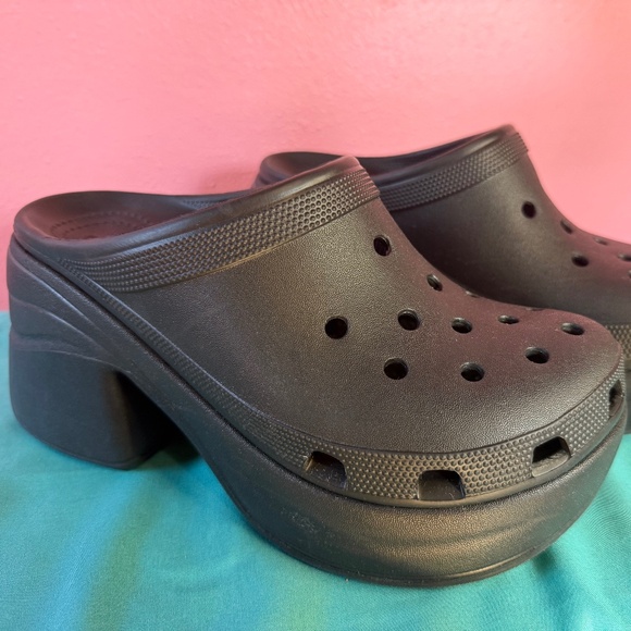 Crocs Siren Clog Black Size 10 US - Picture 1 of 9